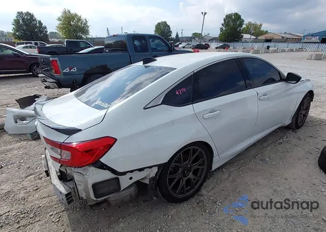 2022 Honda Accord Sport z USA, uszkodzony, nr VIN 1HGCV1F3XNA124432